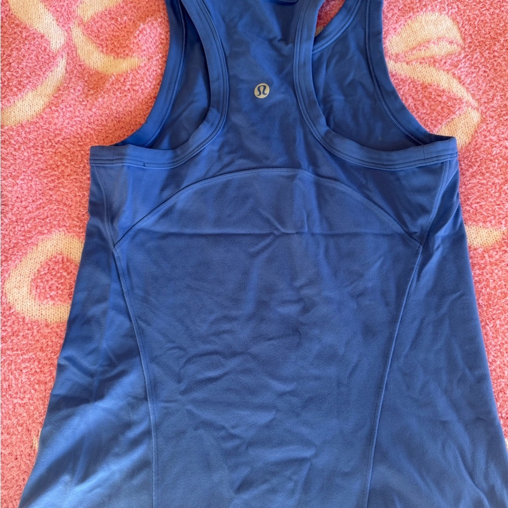 Lululemon Blue Racerback Tank Top